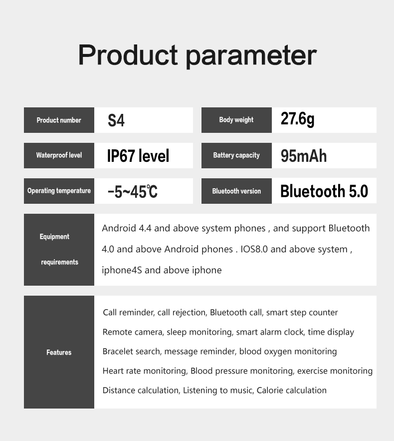 S4 Amazfit Gts Fitness Smartwatch With Heart Rate Monitor Bracelet 195mAh 1.14INCH