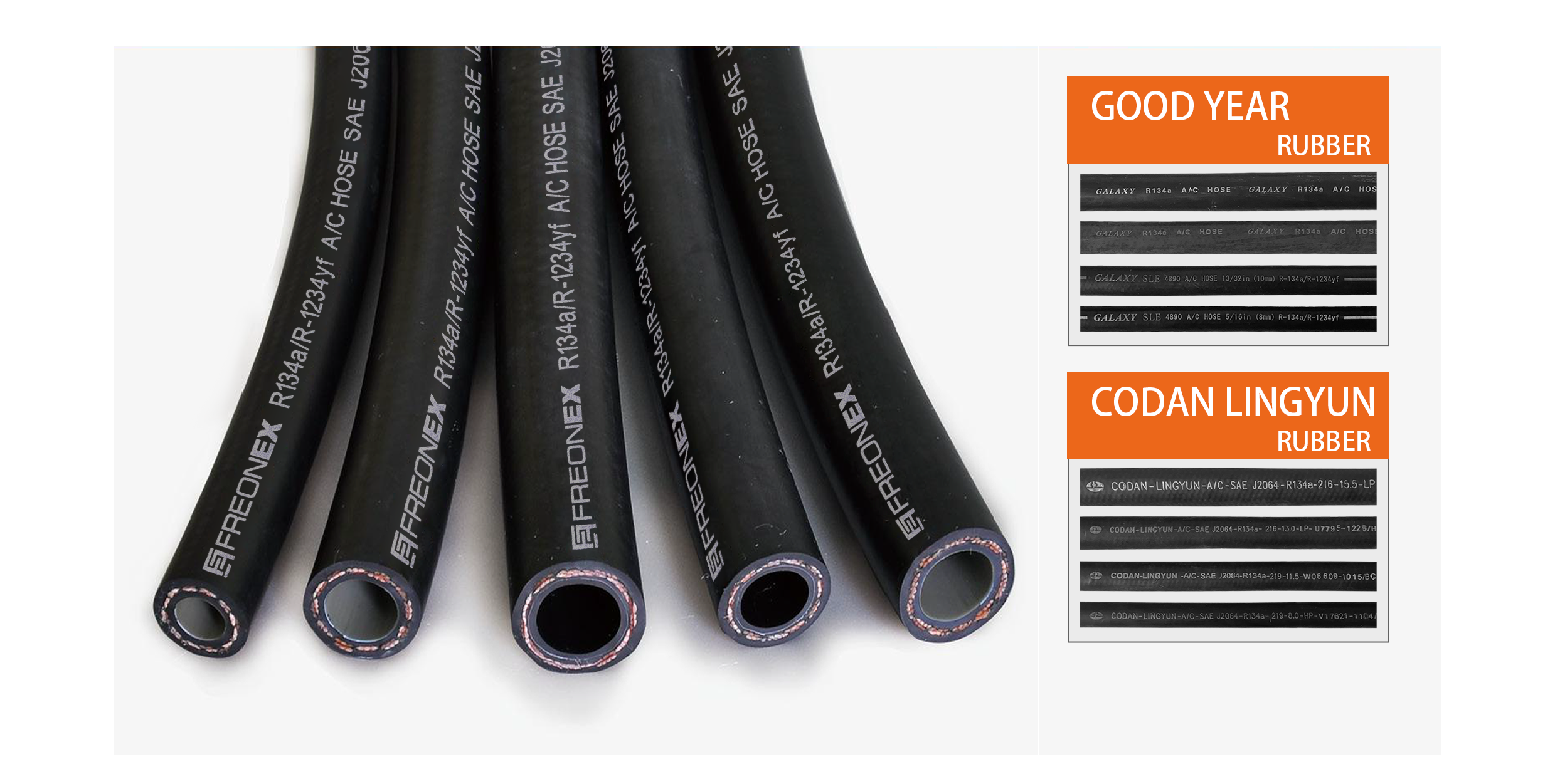 6457.ZK Peugeot 206 Air Conditioning Discharge Hoses 1999-2002 1.6L