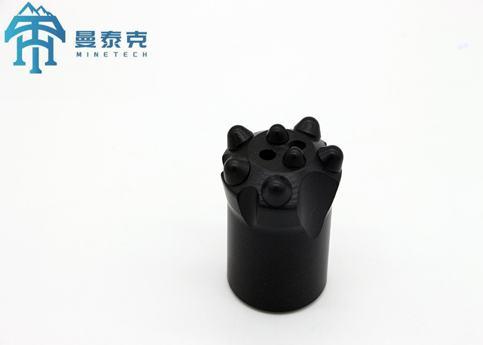 11 Degree Broca 32mm 6 Buttons Taper Drill Bit For Mining Tunnling Blasting