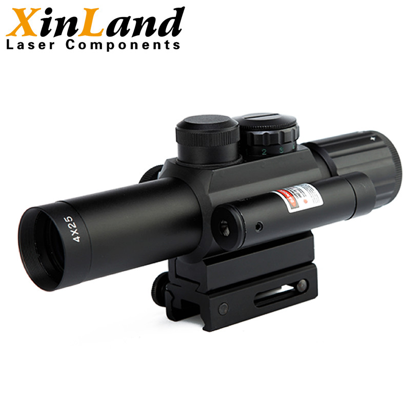 4X25 Multiple Magnification Riflescopes Optics Tactical Long Range Riflescope