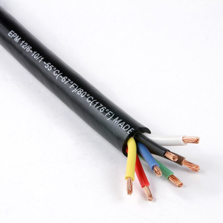 Pvc 7x14 Gauge Awg 100 Copper Stranded Trailer Cable