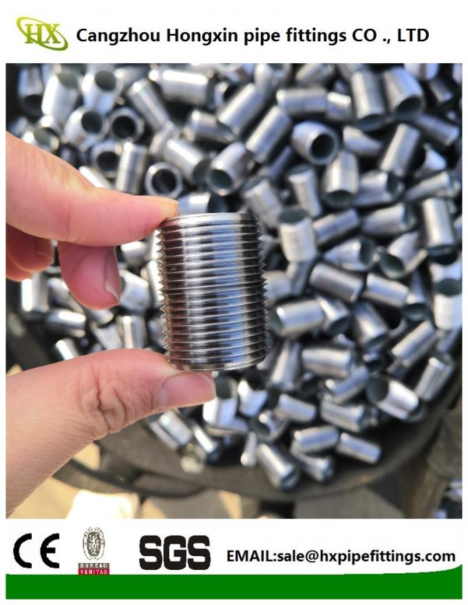 ANSI A120 standard high quality colse nipple carbon steel pipe fittings steel pipe nipple seamless pipe
