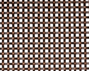 27mm Hole 10mm X 1.5mm Woven Flat Metal Mesh SS304 Beautiful Appearance