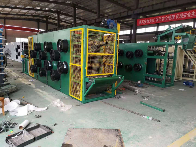 Floor Standing Hanging Rod Type Rubber Compound Film Batch Off Cooling Machine 2