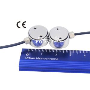 Miniature Compression Load Cell 1kg With Flanged Surface Micro Compression