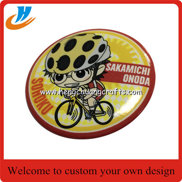 Best price custom tin metal badge,tin pin badge with good quality, 60mm,70mm 80mm 90mm 100mm tin badge