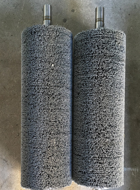 Large Supply Of Various Industrial Brushes Abrasive Wire Brush Roller Polishing Brush Roller