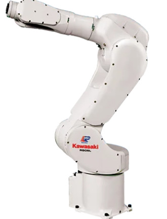 Kawasaki Robot Arm RS005L use for handling, loading and unloading, gluing