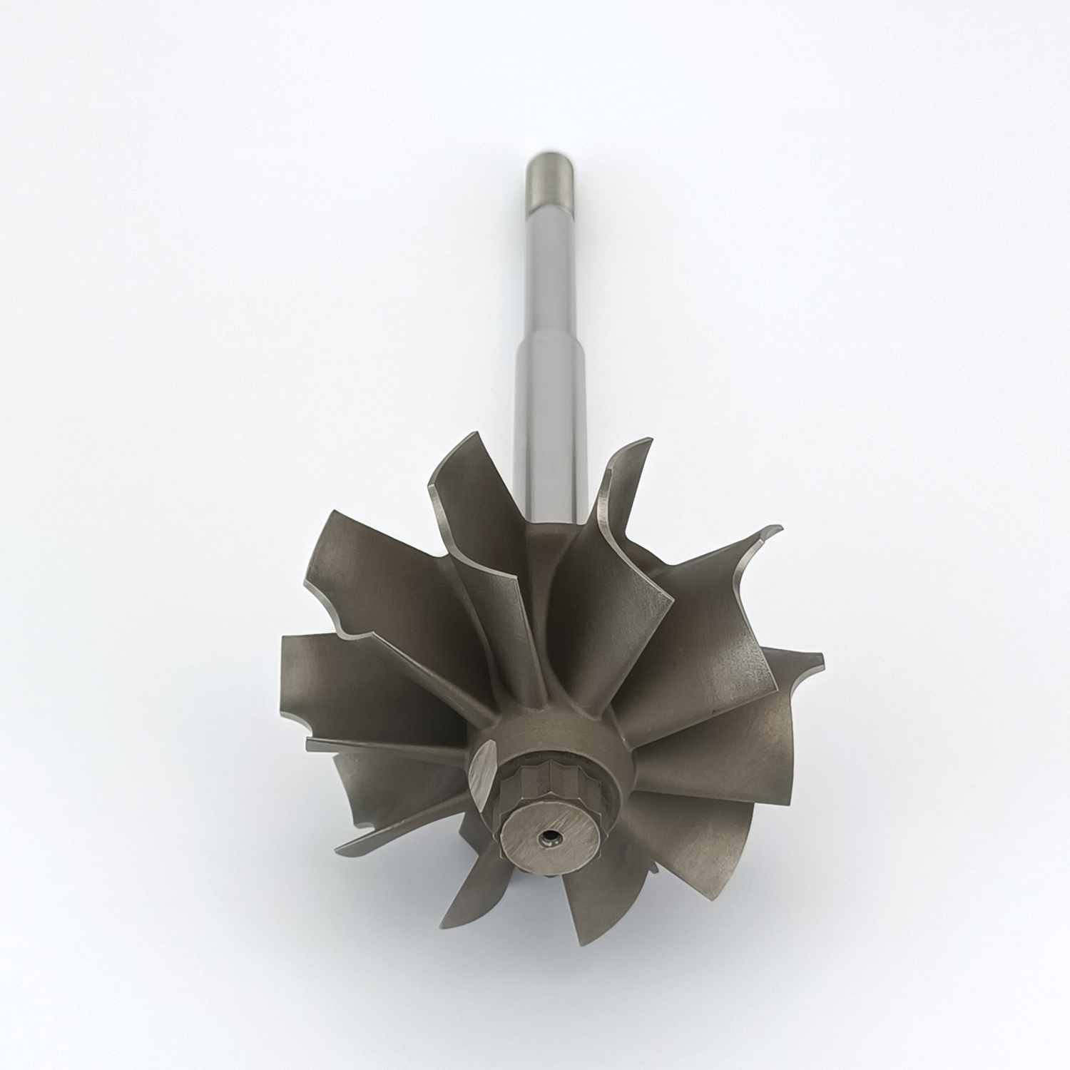 MS-TECH Turbo 4LF032 Turbine Wheel Shaft 184432 Fit Turbos Ind 91.5mm Exd 78.74mm Blades 12