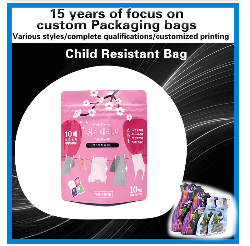 1/4 Oz 1/2 Oz Anime Mylar Bags Wholesale Premium Child-Resistant Polyester Packaging Bag Secure