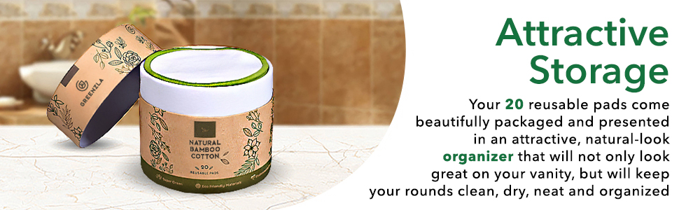 reusable cotton rounds makeup remover pads round makeup zero waste pads for face toner facial pad