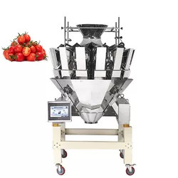 China Multi Function Tomato Fruits Weighing And Packing Machine With Multihead on sale
