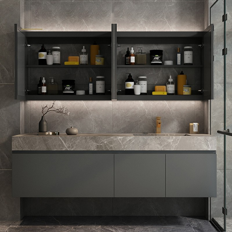 Customized Made customized order Bathroom Vanity Cabinet for Popular Luxury Hotel Furniture