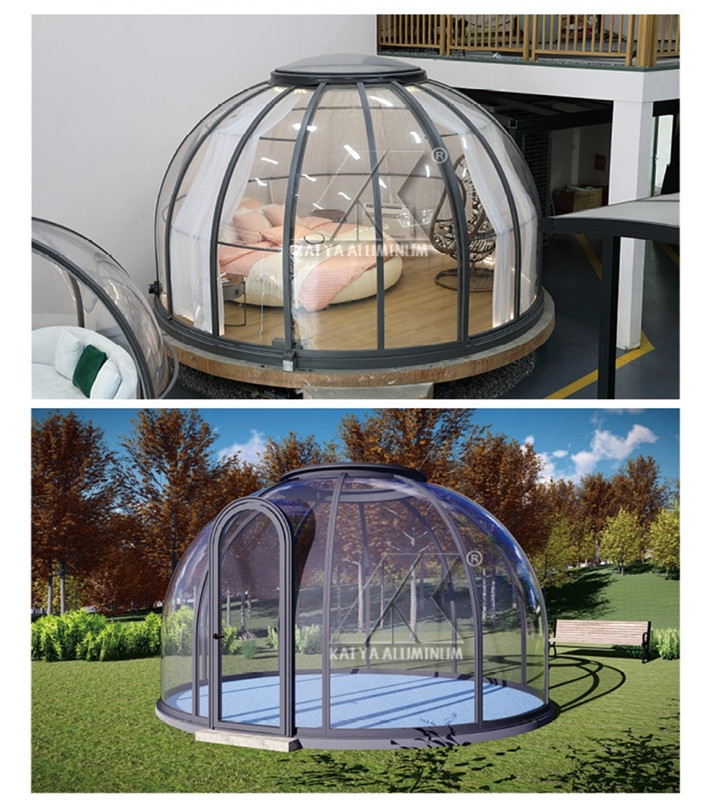 Outdoor Anti Fog Dome Large Aluminum Profiles Explosion Proof