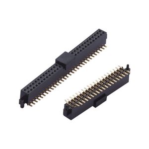Customized 2.54mm Dual Row SMT Header Connector Gold Flash For Pcb Board