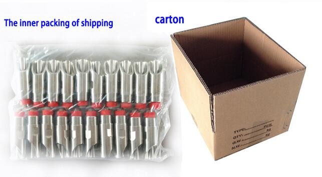 Durable Stainless Steel Nipple Drinkers 63.5mm length for farm equipment