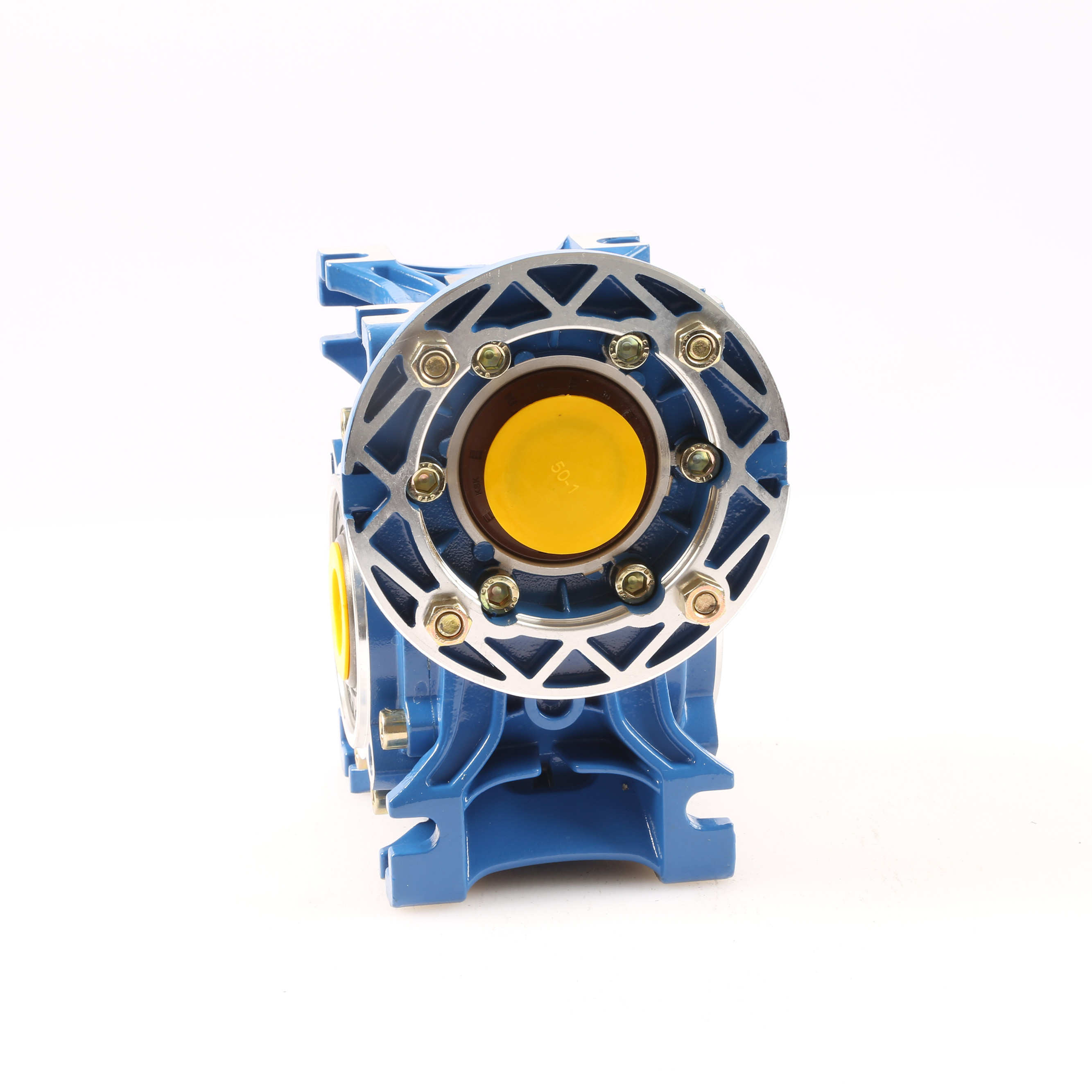 Power 550W Reduction Ratio 1:40 Worm Gear Motor B14 Flange