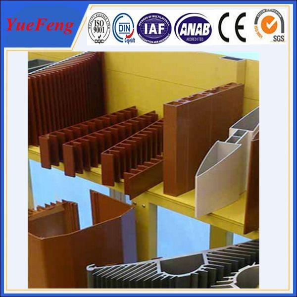 OEM aluminum profiles for heat sink manufacturer, aluminum company supply types