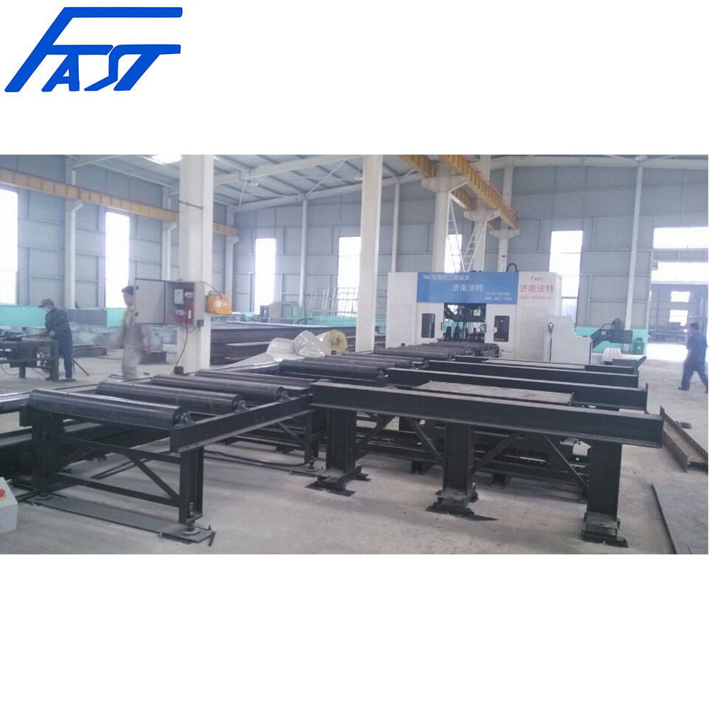 CNC H Beam Cutting Drilling Production Line for Steel Structure CNC Beam Drilling Machine 1000/1250