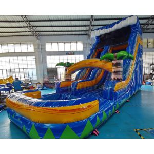 0.55mm PVC Inflatable Pool Water Slide Playground Jump Bouncer