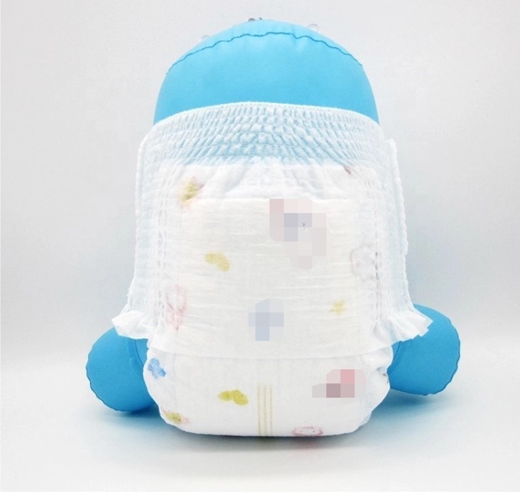 Nonwoven Fabric Top Sheet Breathable Back Sheet Cotton Baby Basics Diapers