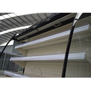 Air Cooling MultiDeck Open Display Refrigerator Semi Vertical