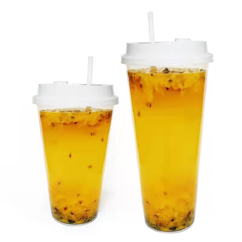 Oripack PP Plastic Bubble Tea Cup 360ml To 1000ml