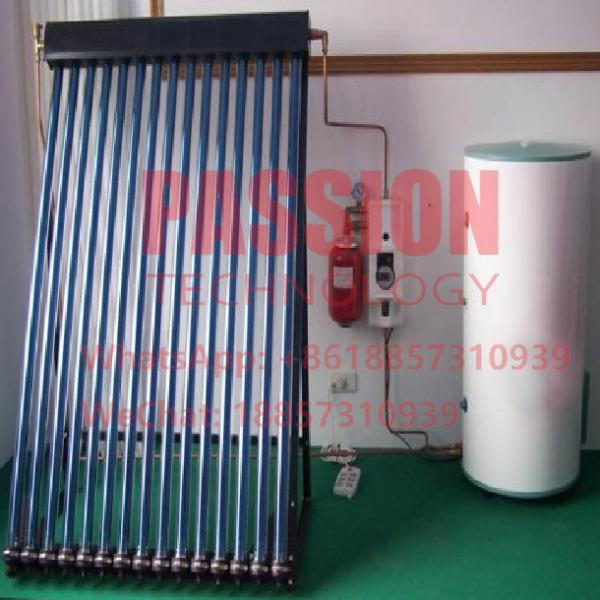 Flat Roof High Pressure Solar Water Heater 300L Flat Plate Solar Heating
