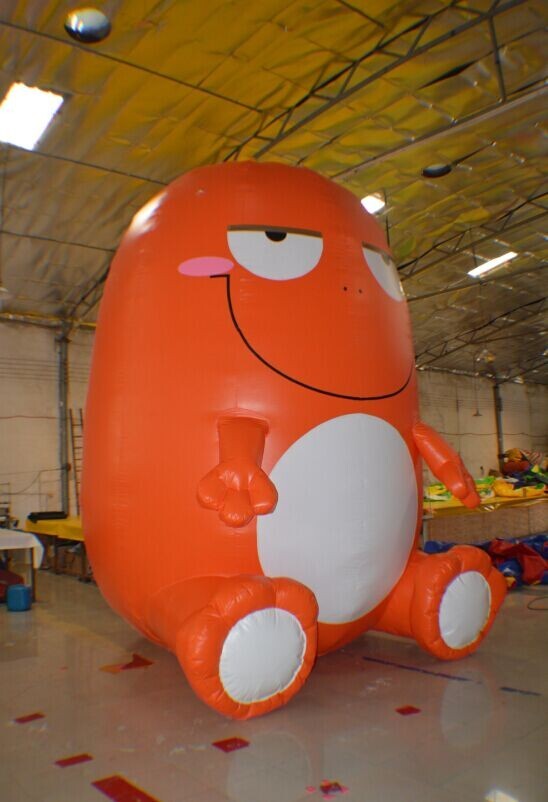 Cute Inflatable Cartoon , 5m Height Inflatable PVC Inflatable Cartoon Design