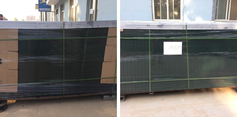358 Safety Welded Mesh Fence , Welded Metal Fence Panels Powder Coated
