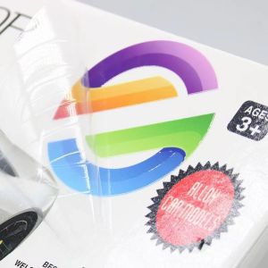 custom printing Waterproof Transfer Stickers Adhesive For Can Box