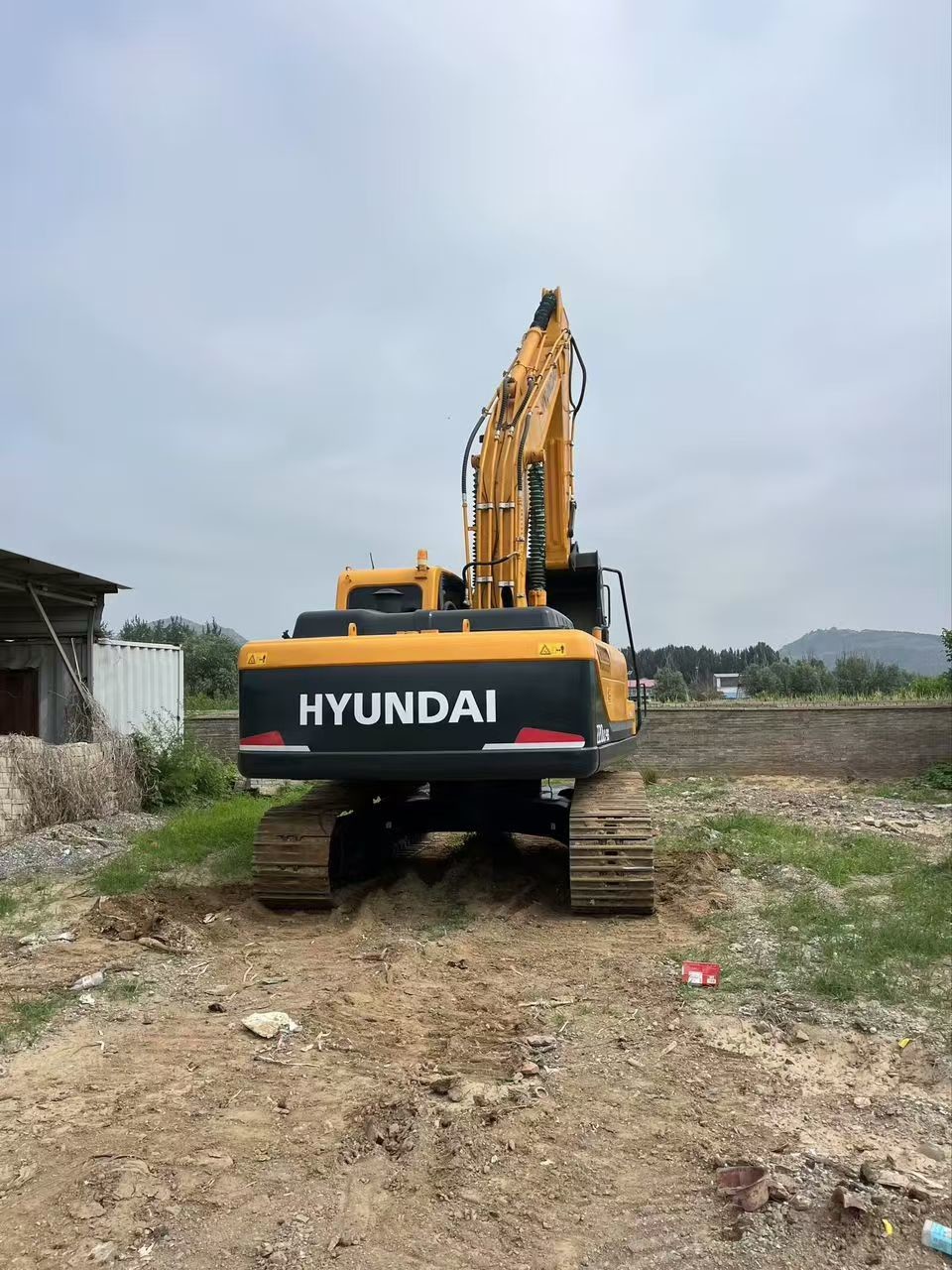 Hyundai R220LC-9S Hydraulic Crawler Excavator Second Hand 2020 Year