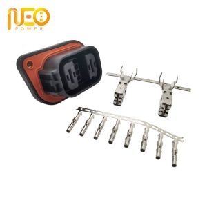 Multi Pin Hybrid Power Signal Connector for Electrical Components