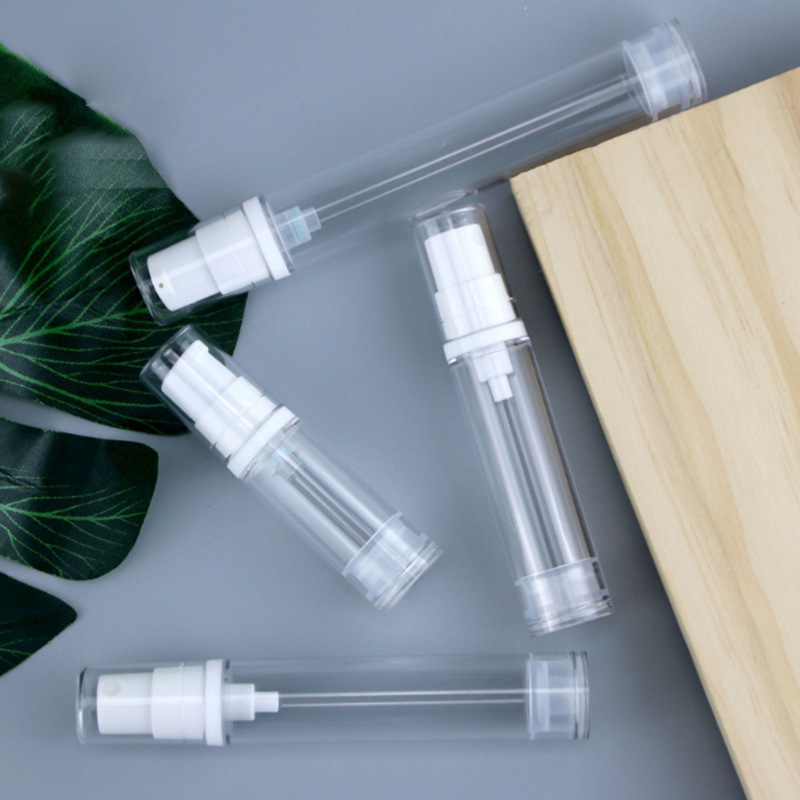 Plastic clear Perfume Sample 5ml 10ml 12ml 15ml Small Sample Perfume Spray Serum Bottle with Box Customize Collar Material PP