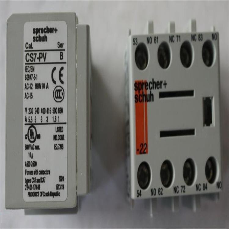 Sprecher+Schuhe Auxiliary Contact CAT 140-A11 for Electronics Production Machinery
