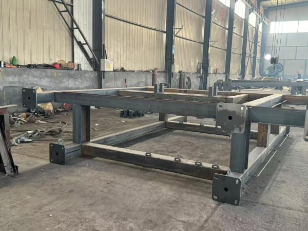 High Strength Prefabricated Structural Steel Frame For Industrial Buildings Anti