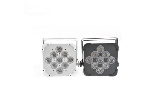 Smart Dj 9pcs 4In1 5In1 6In1 Battery Led Slim Par Light For Stage 9*12w/15w/18w