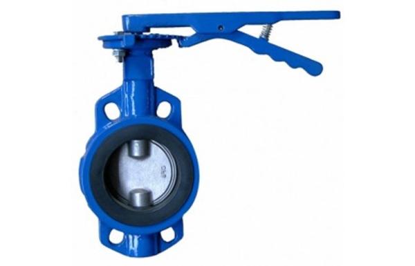 Cast Iron Water Fountain Valve / Handle Level Butterfly Valves DN50 - DN200 PN10