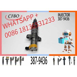 C7 C9 fuel injector assembly 336 Excavator Fuel Injector For 387-9433 387-9434