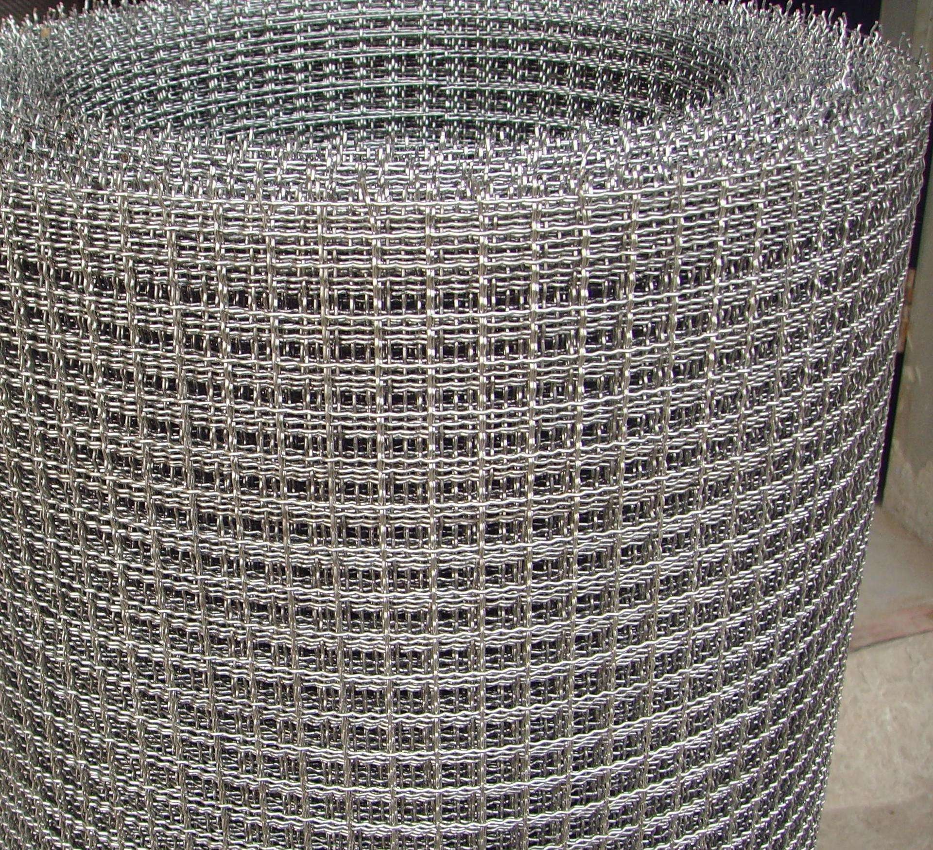 Woven crimped wire mesh,Stainless Steel crimped wire mesh,mine screen wire mesh panel