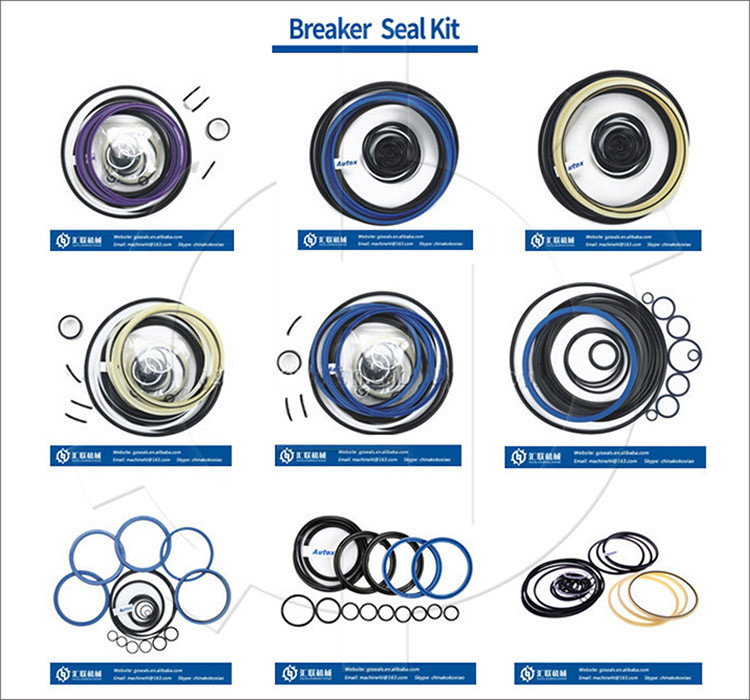 S700 S900 S1300 S1800 Repair Seal Kit for Hydraulic Breaker Hammer Seal Kit