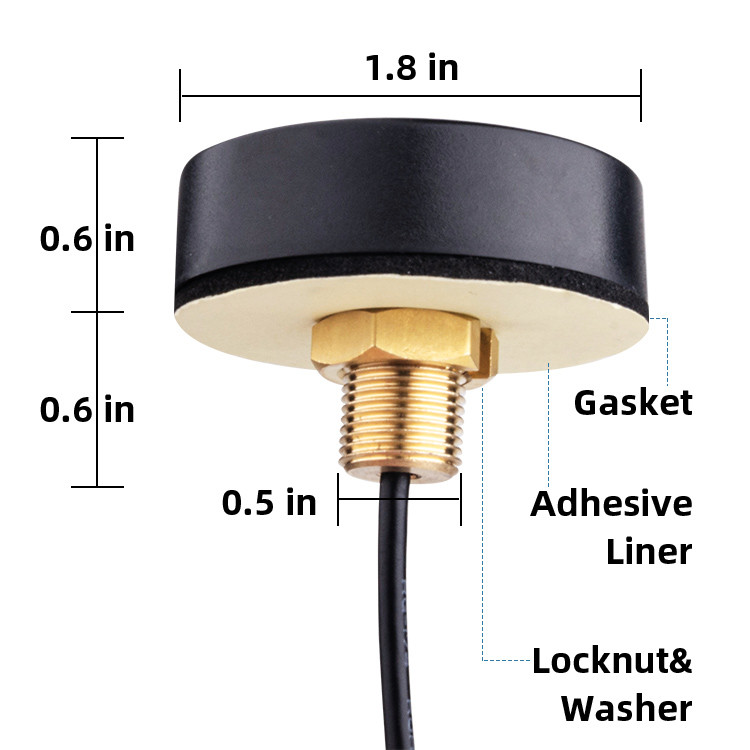 Combo Cellular MIMO 4G Antenna LTE 2X2 698-2690MHz Combination