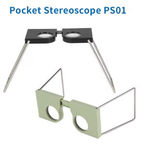  Lens-type Pocket Stereoscope Viewer with Magnification 2X 4X for Surveying PS01 Manufactures
