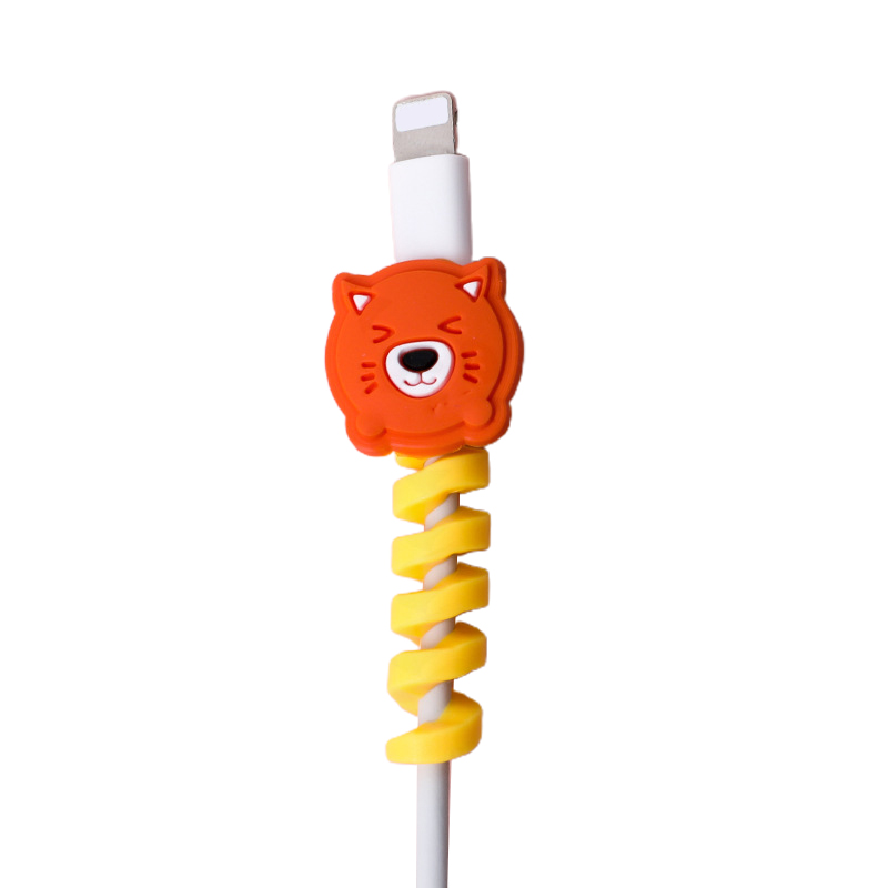 2.5*4.5cm Silicone USB Cable Protector Earphone Electrical Cable Accessories
