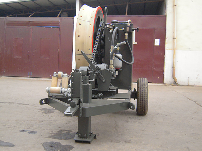 Tension Stringing Equipment Max Continuous Pull 7.5kN Hydraulic Tensioner Groove Number 1