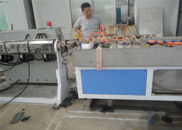 PVC Profile Production Line, UPVC WPC Window Door Profile Extrusion Machine , PVC Extruder