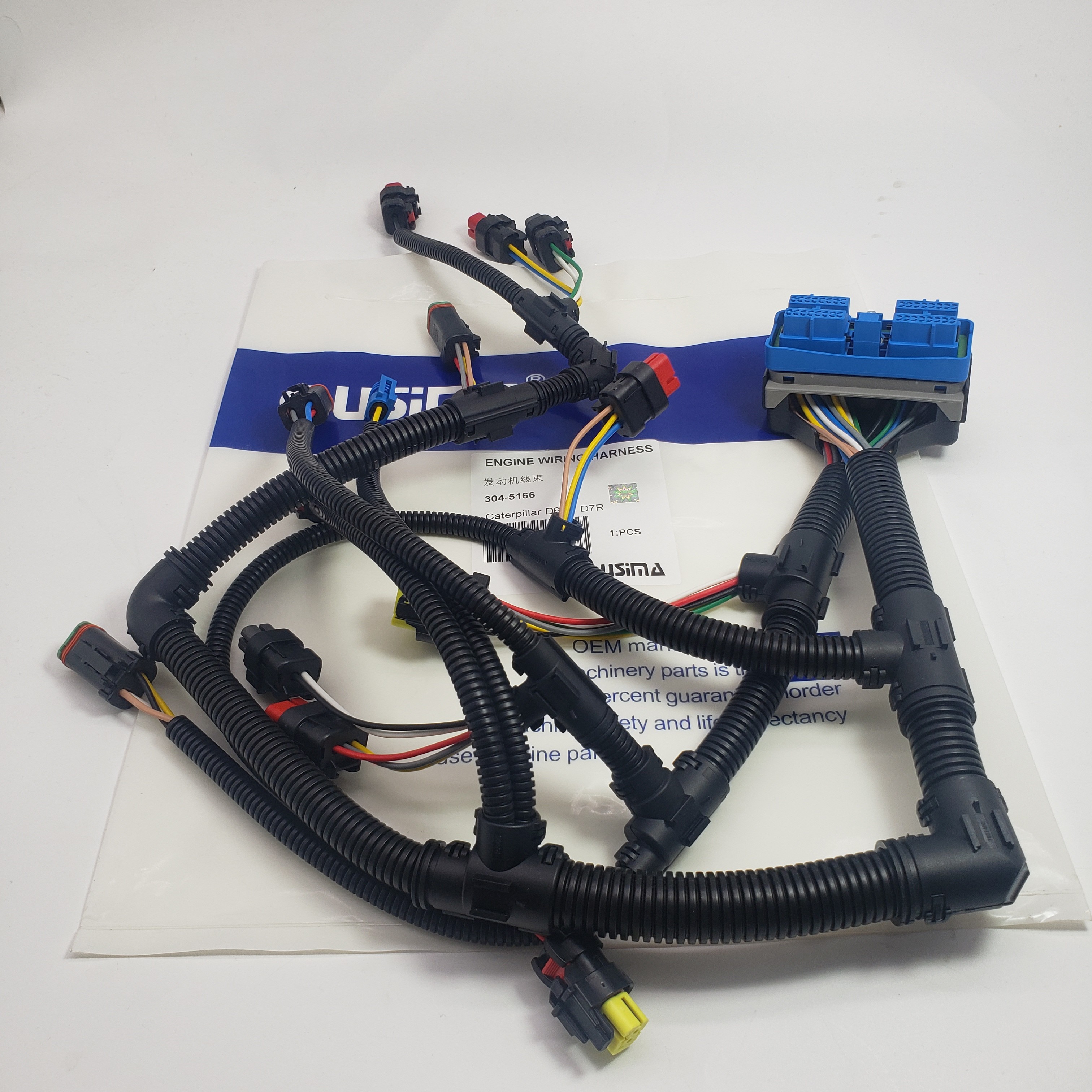 Excavator Wiring Harness 304-5166 /3045166 For Cat D6R D7R
