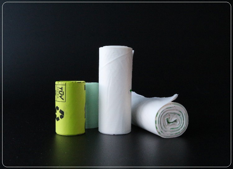 Customized Green Biodegradable Bags Compostable Liner bags for Cookie