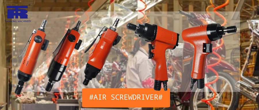 Industrial Grade Power in Air Powered Screwdriver - Lightweight 1.44kg - 1 Year