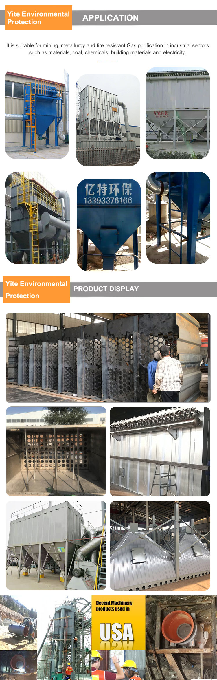 12500-23500m3/h Air Volume Industrial Workshop Air Filtration System for Woodworking